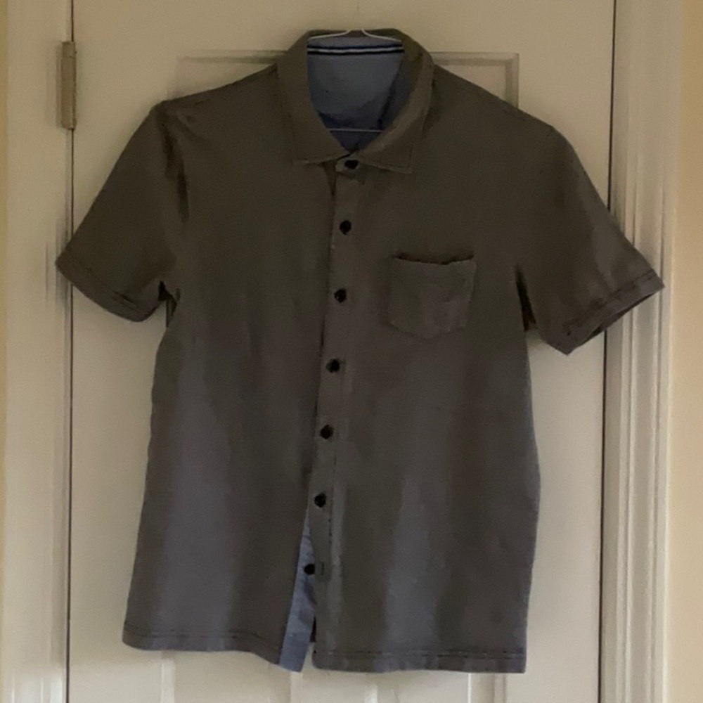 Men's Casual Gray Shirt